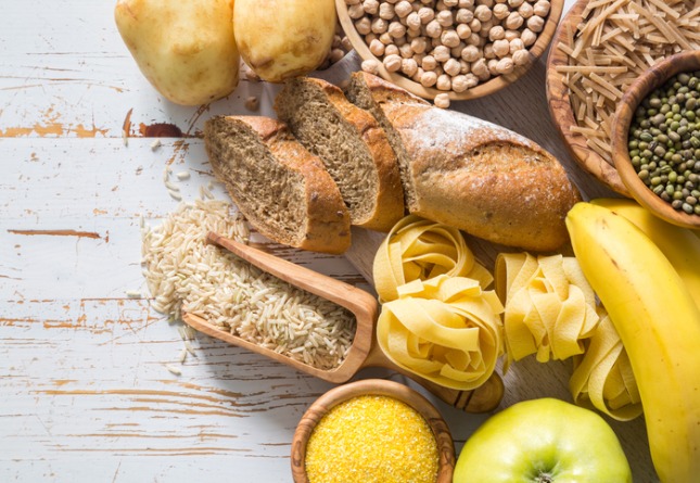 koolhydraten in granen, peulvruchten en pasta